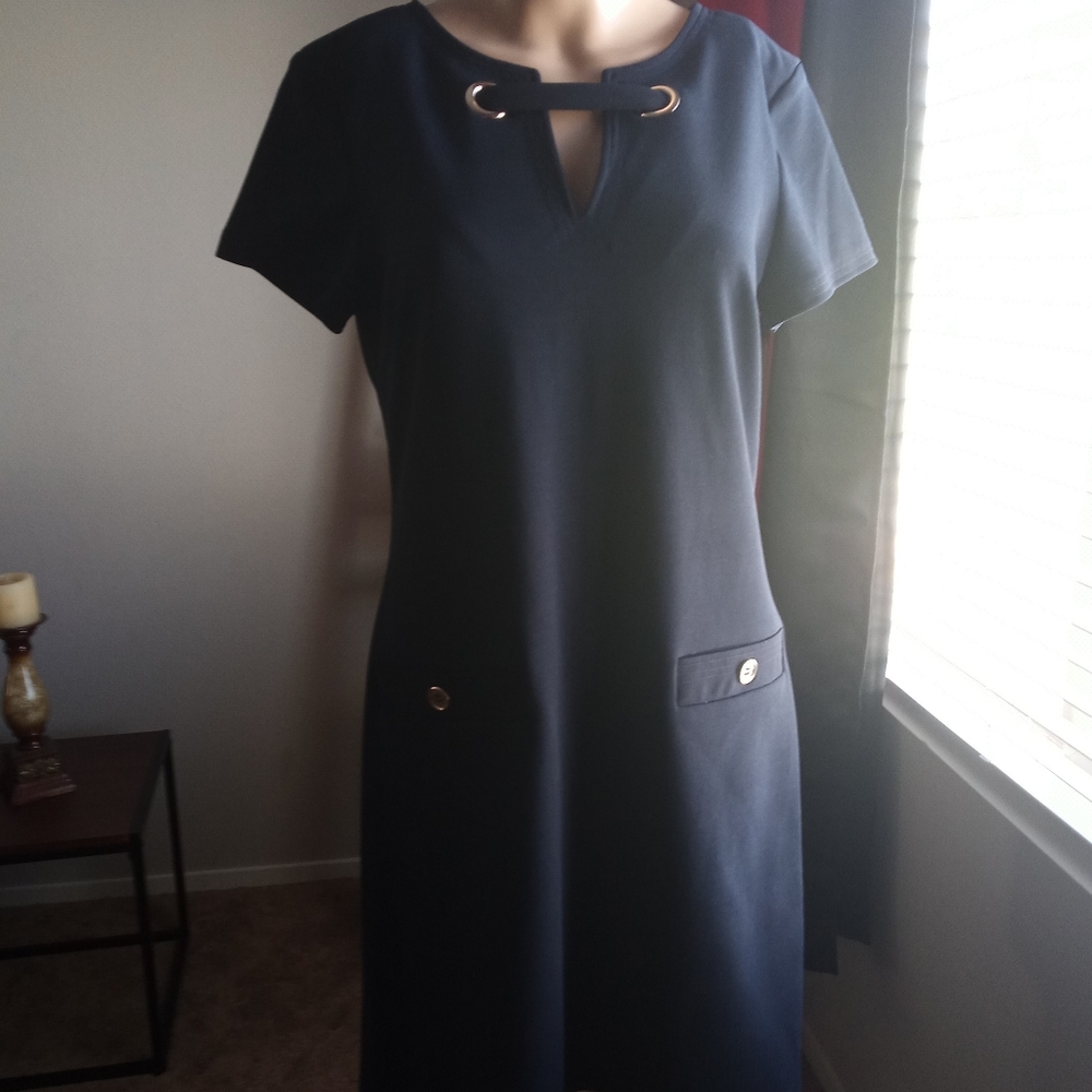 Navy Blue Dress